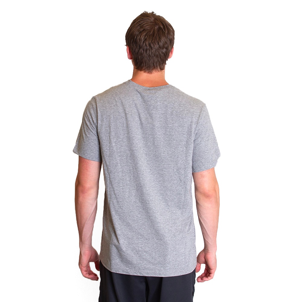 Interlocking UO, Nike, Grey, Crew Neck, Cotton, Men, Football, Legacy, Helmet design, T-Shirt, 798791